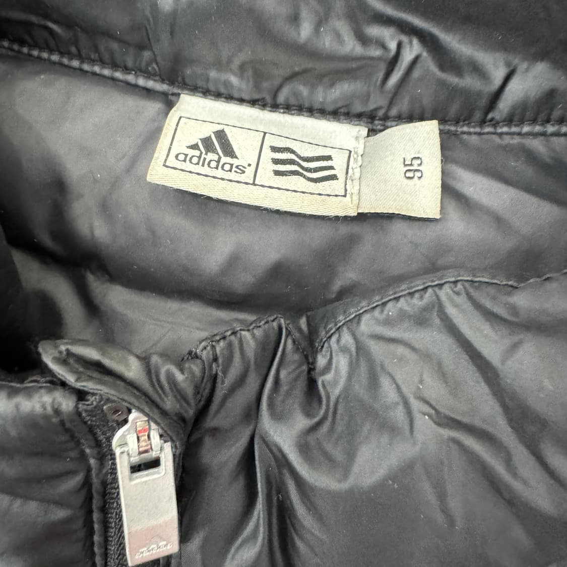 여성용 95 아디다스 블랙 프리마로프트 경량 패딩 상품이미지4