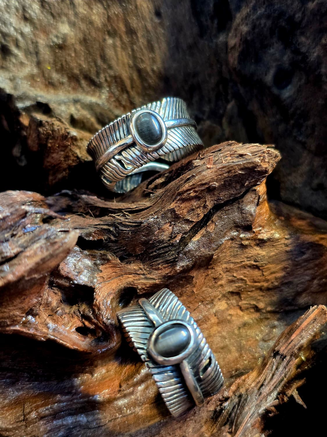 3cross silver925 navajo wing indi ring 상품이미지3