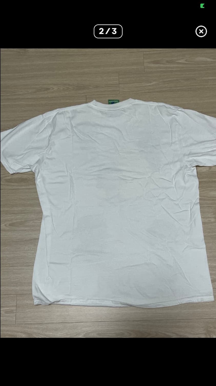 키드수퍼 키드슈퍼 kidsuper 반팔 티셔츠 화이트 박스티 상품이미지2