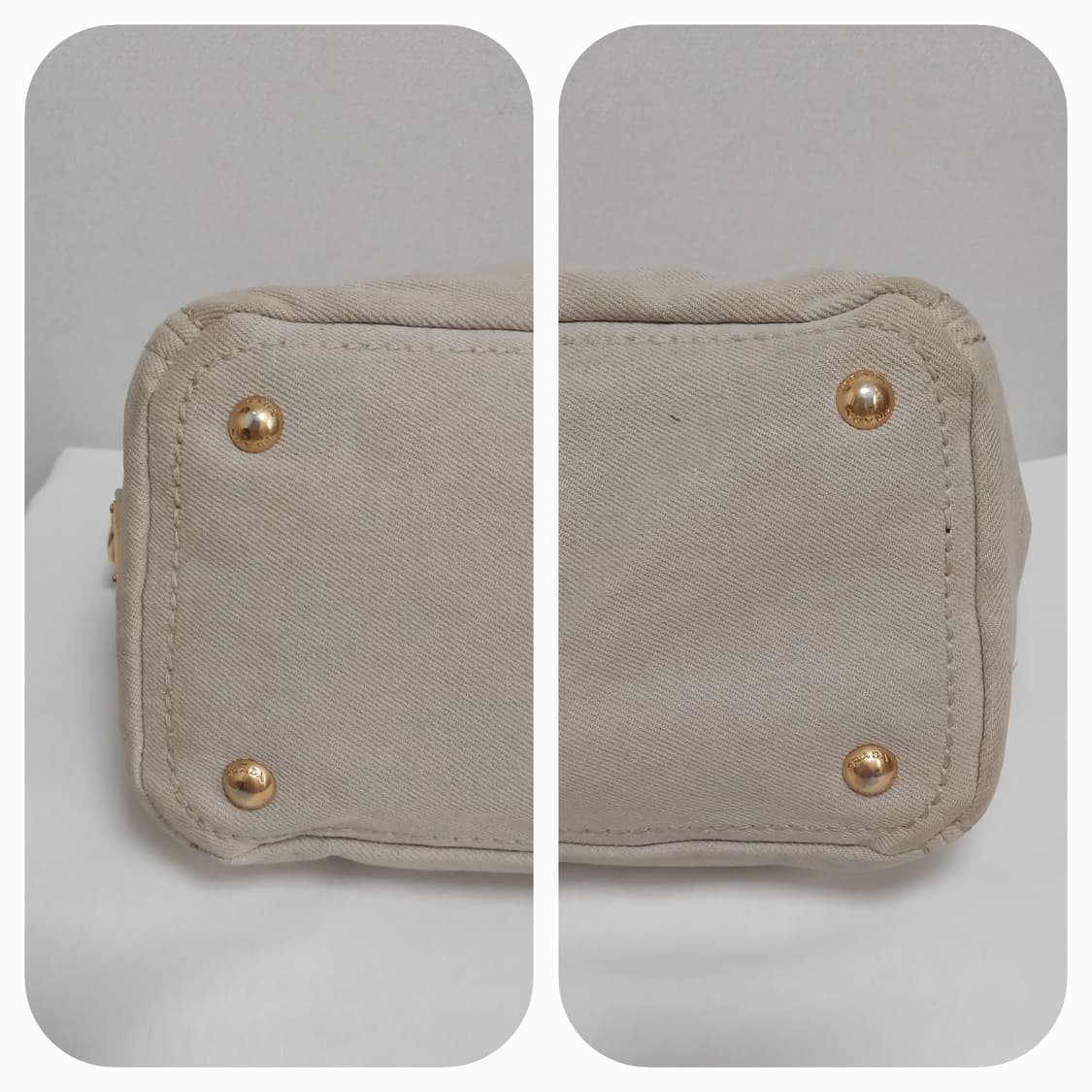 프라다 데님 카나파 캔버스 투웨이백 (정품) 상품이미지7