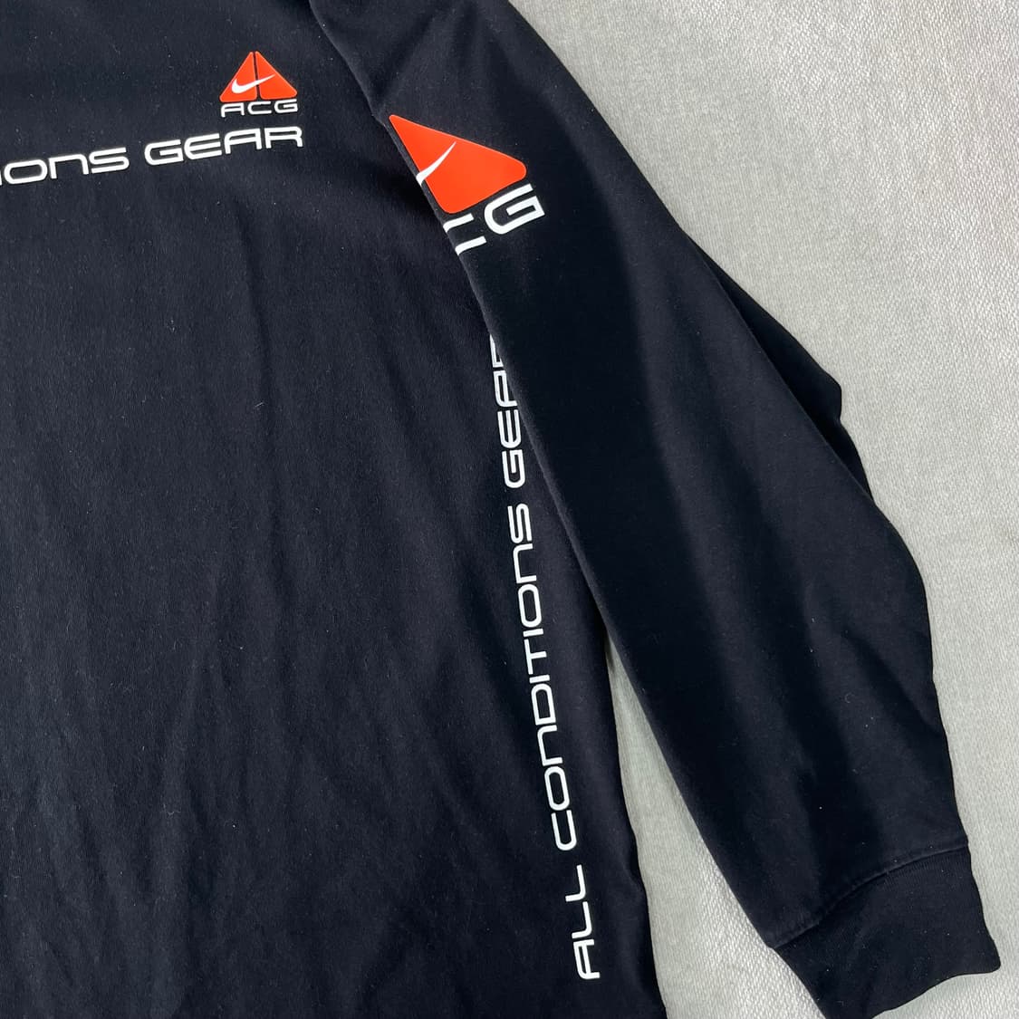 100 나이키 ACG 빅로고 롱슬리브 티셔츠 상품이미지5