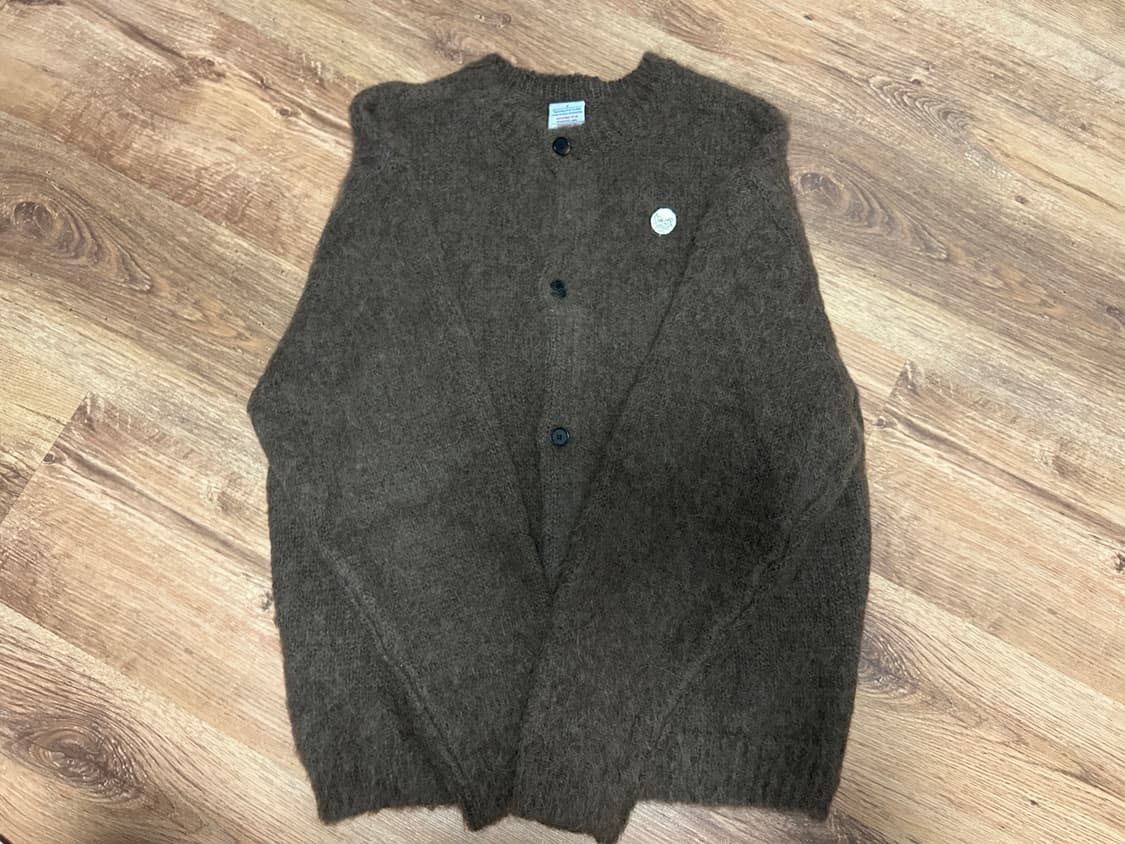 에스티유 모헤어 가디건 브라운 상품이미지2