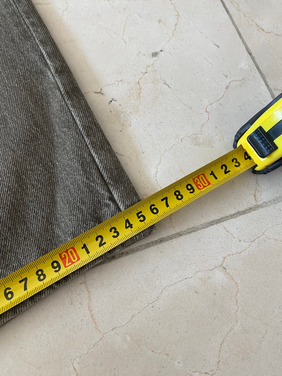 Zara 자라 와이드핏 배기 진 카키 리바이스 상품이미지6