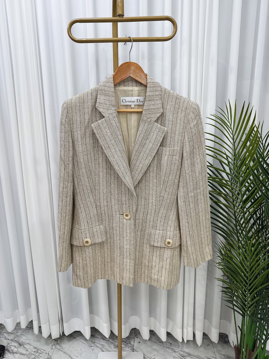 크리스찬디올 실크 린넨 자켓 상품이미지1