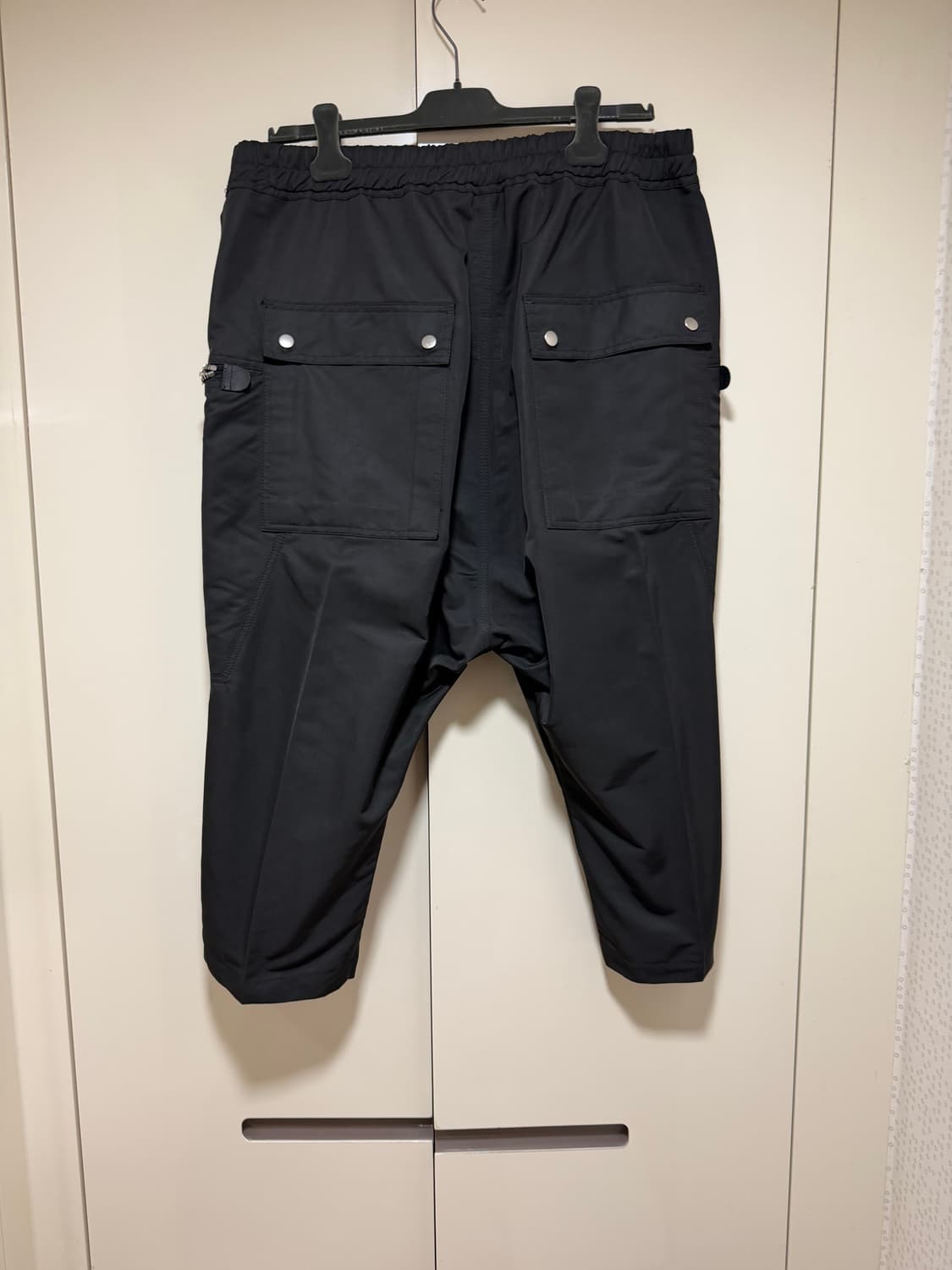 Rick Owens 바우하우스 크롭 팬츠 블랙 상품이미지2