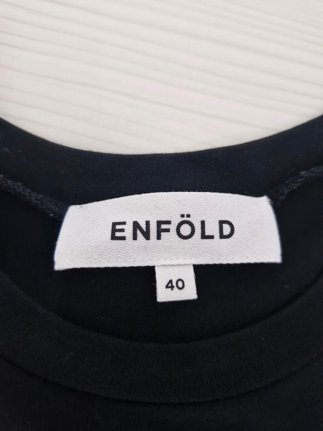 엔폴드(ENFOLD)언발란스 코튼 탑 상품이미지5