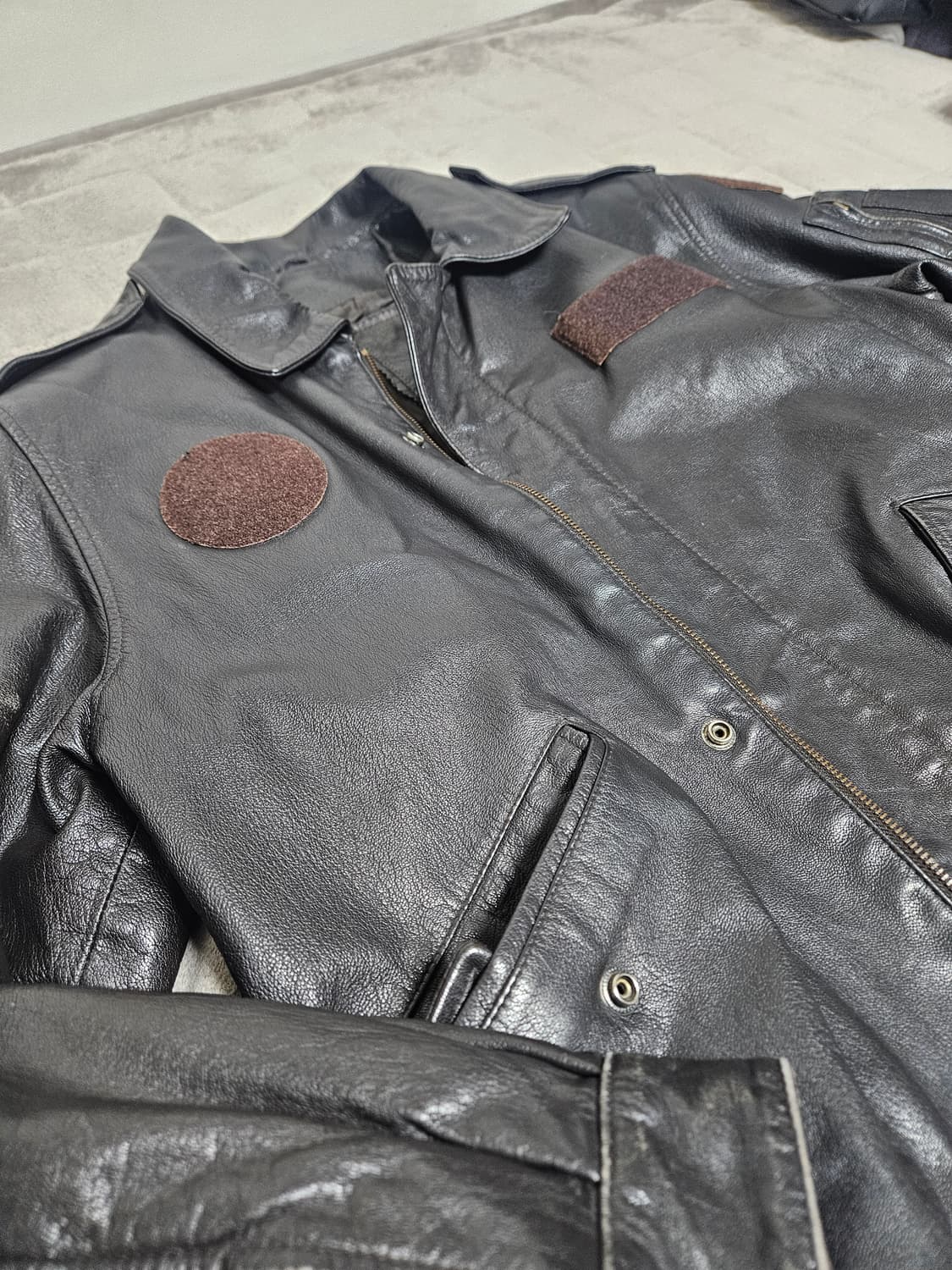 A-2 레더자켓 상품이미지1