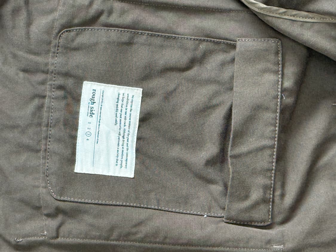 러프사이드 컴포트 자켓 올리브 2사이즈 상품이미지5