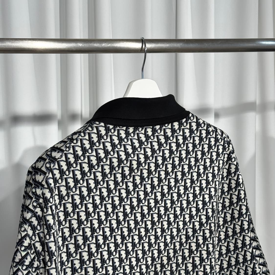 [새상품급] 디올 오블리크 자카드 니트 카라티 폴로티 상품이미지7