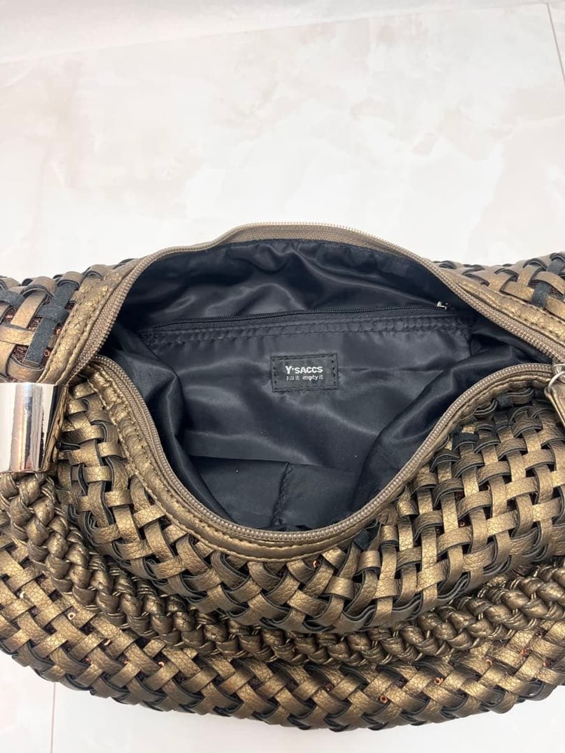 요지 야마모토 y'saccs 인트레치아토 핸드백 상품이미지6