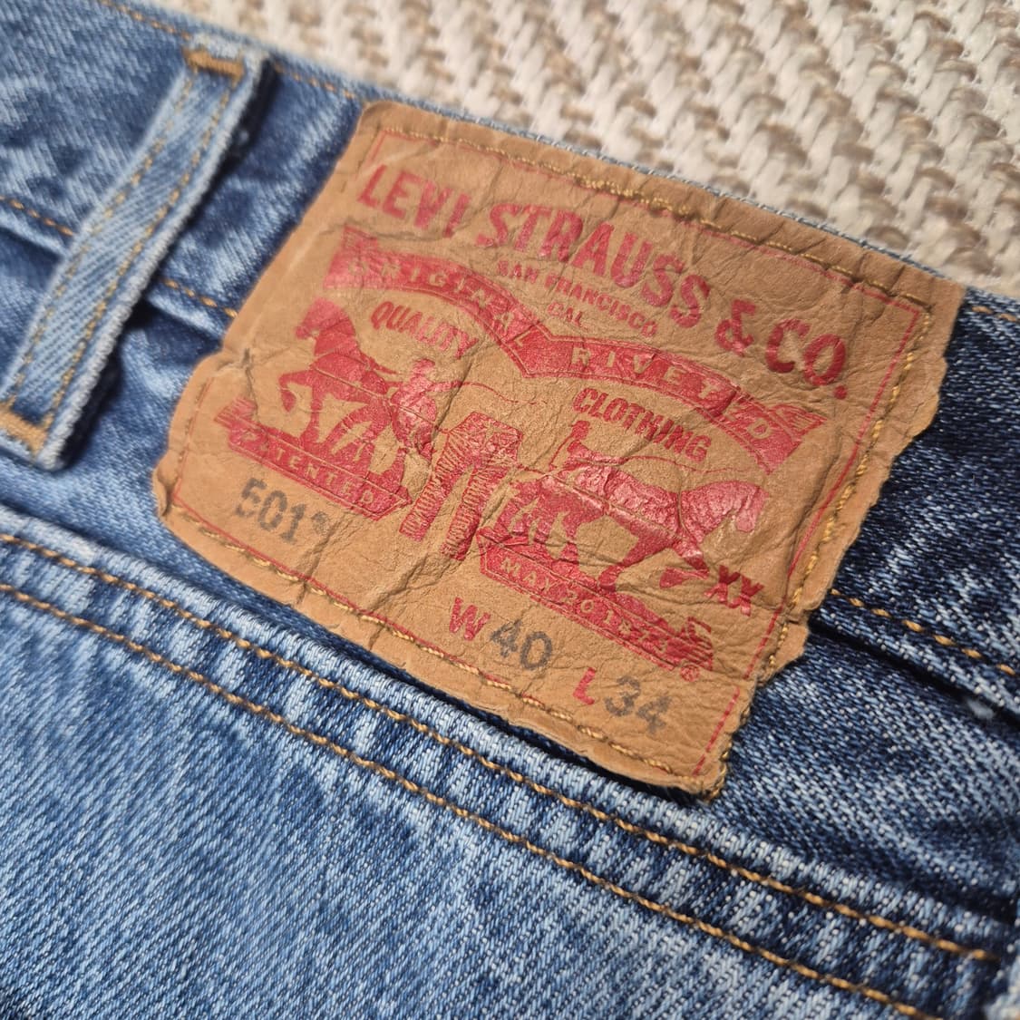 리바이스 501 40/34 (p15) 상품이미지5