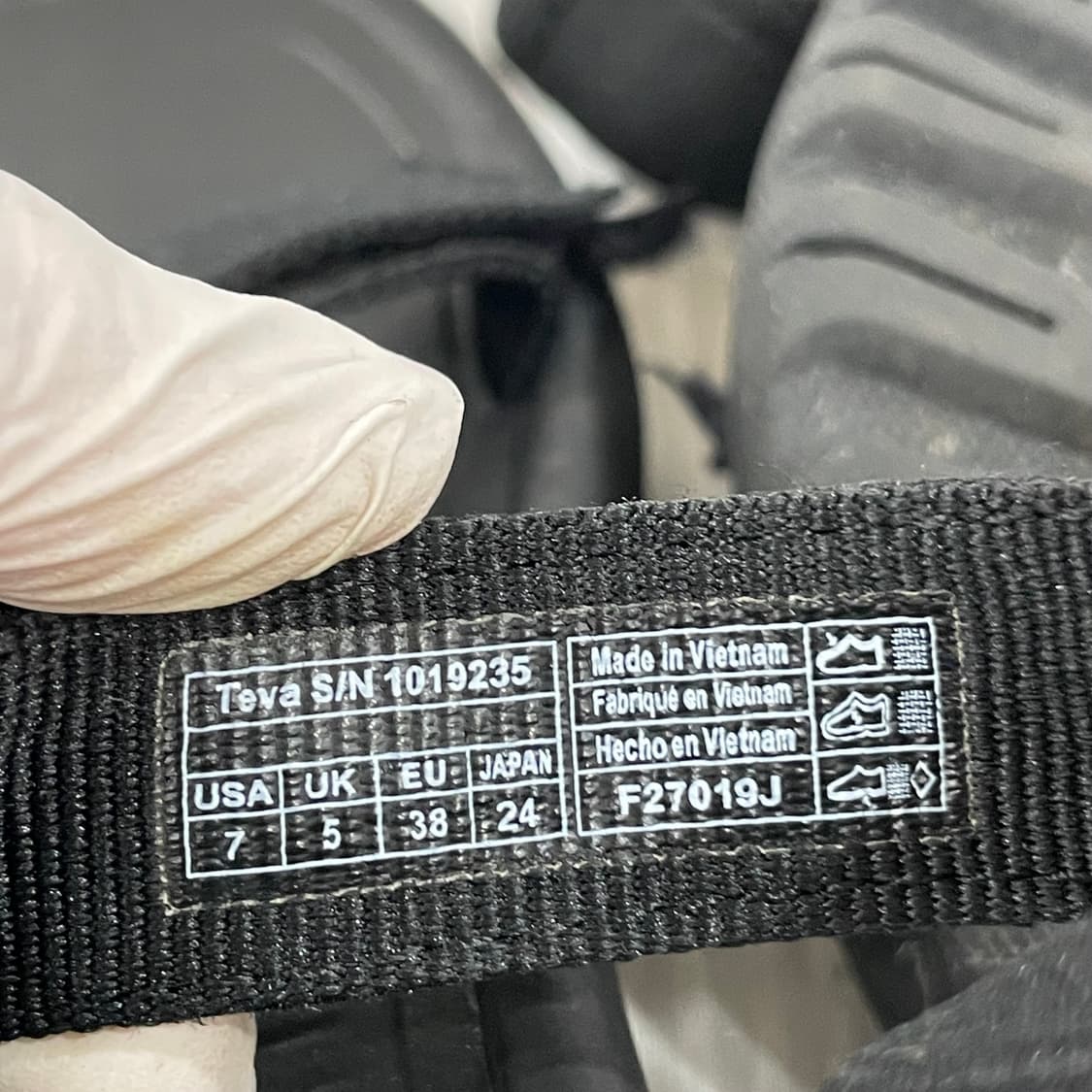 710) Teva 테바 허리케인 샌들 240mm 상품이미지6