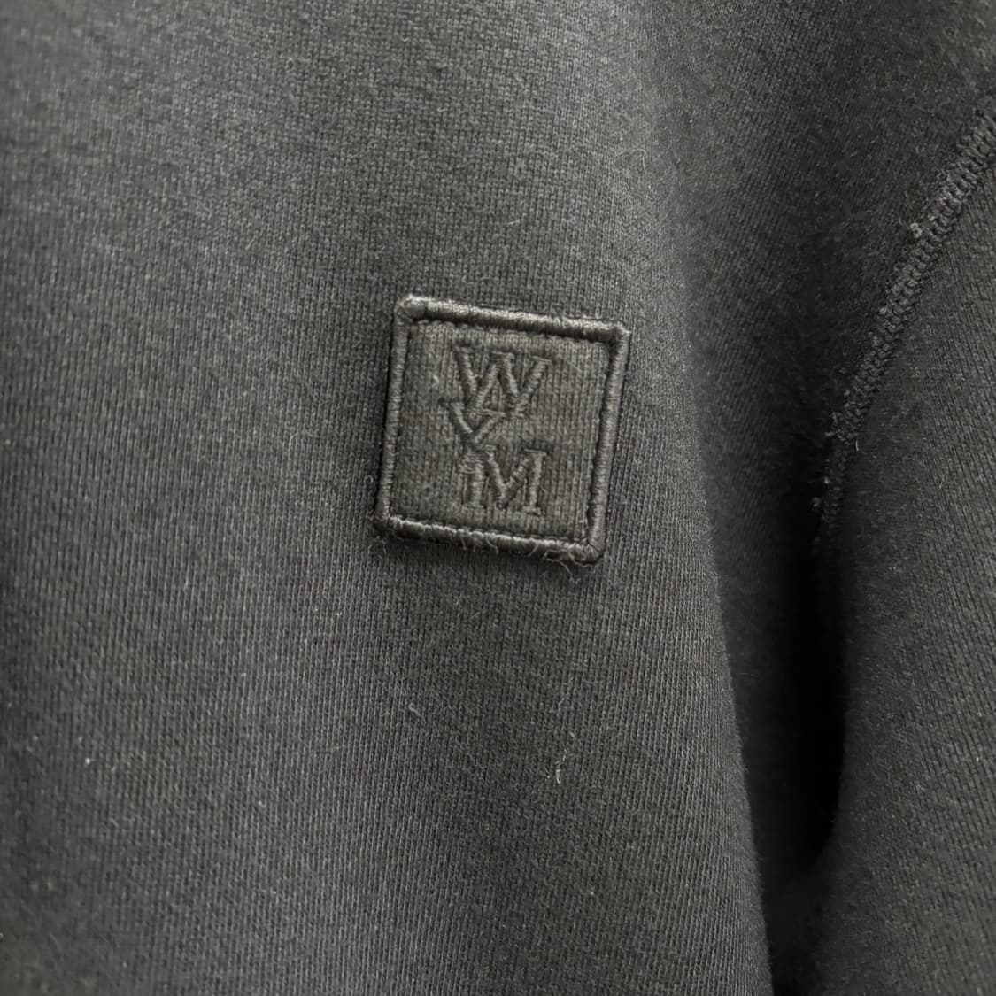 [50]우영미 백로고 후드티 상품이미지2