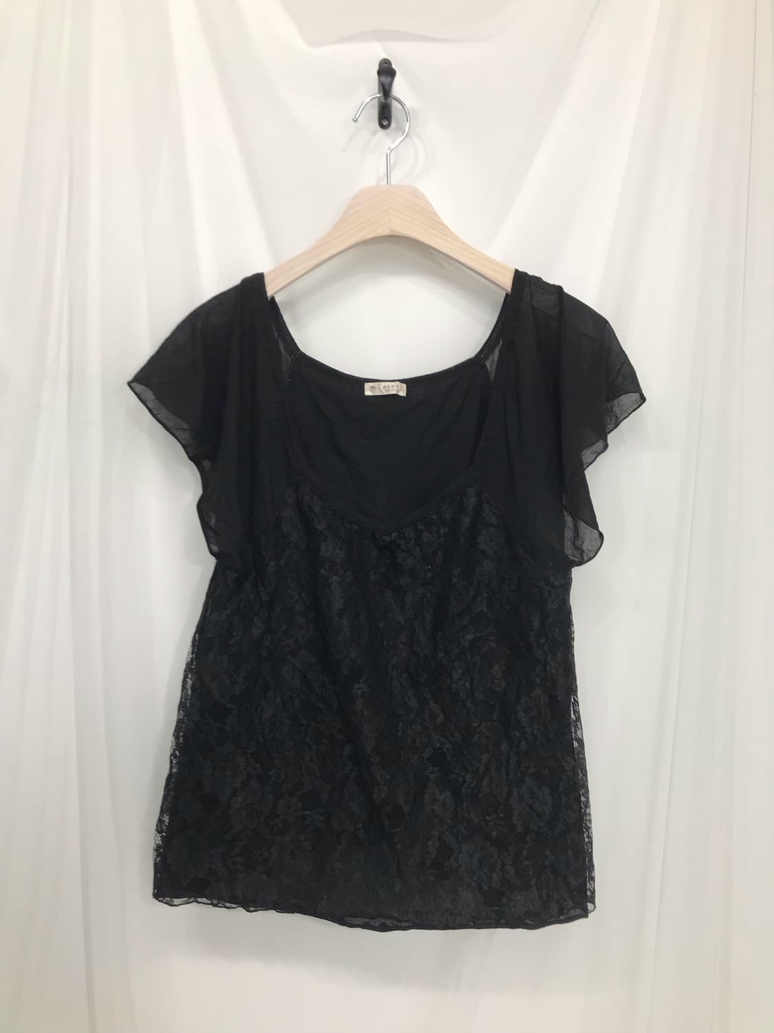 ˚꩜｡엑팜 레이스 블랙 니혼진 ˚꩜｡ 상품이미지6