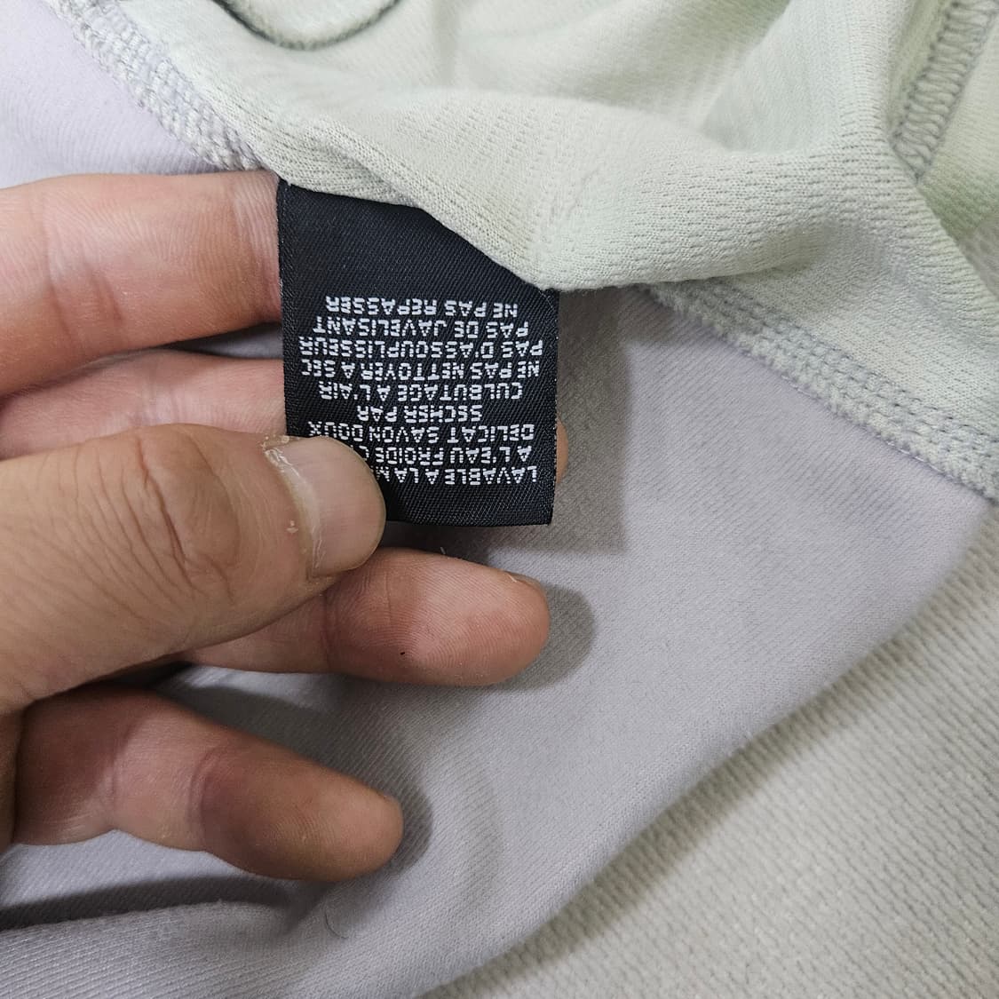 실측확인 빈티지 기능성 집업 반팔티 0325Y 상품이미지3