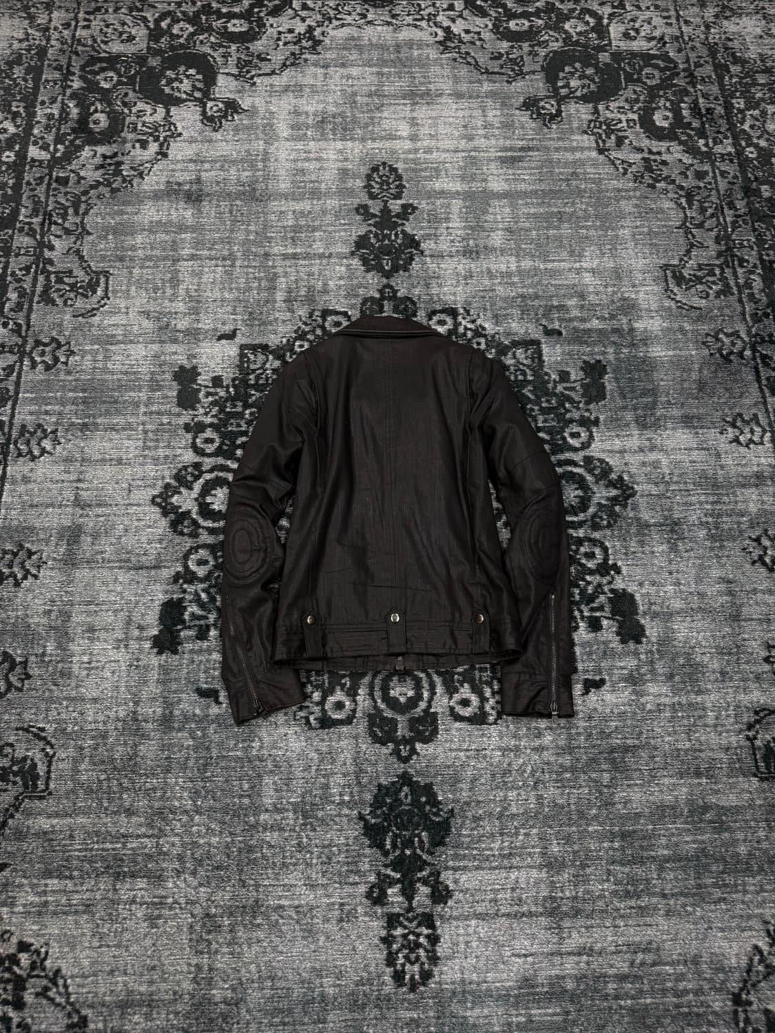 Fuga 00s archive coating biker jacket 상품이미지6