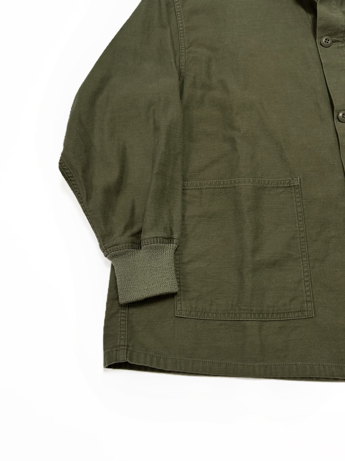 (l~xl) 니들스 NEEDLES 카키 셔츠자켓 S 넥리스셔츠 아우터  상품이미지4