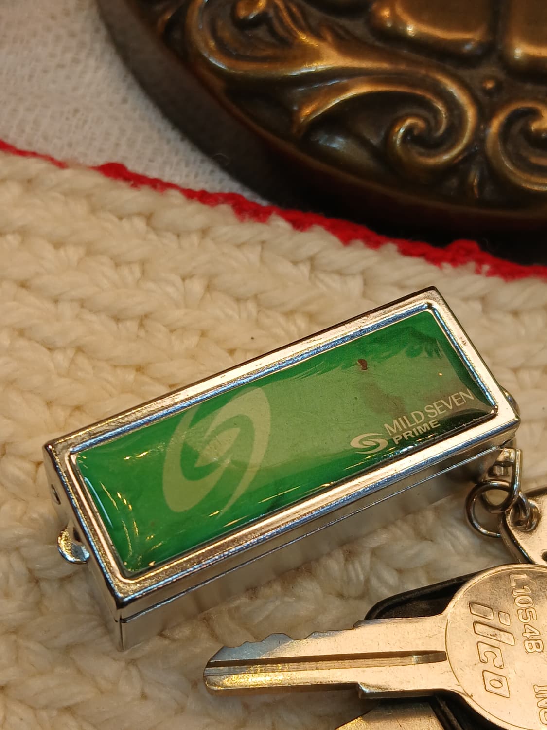 빈티지 마일드세븐  휴대용 재털이 키링 상품이미지2