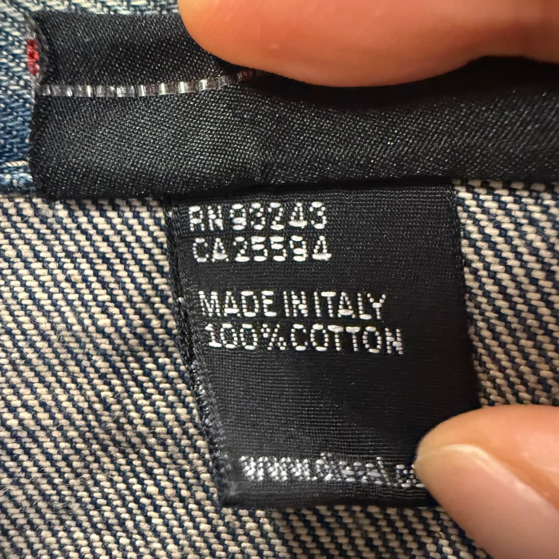 디젤 워싱 청 데님 자켓 상품이미지6