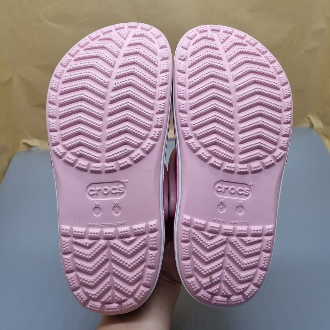 크록스 바야밴드 클로그 핑크w8 250 상품이미지3