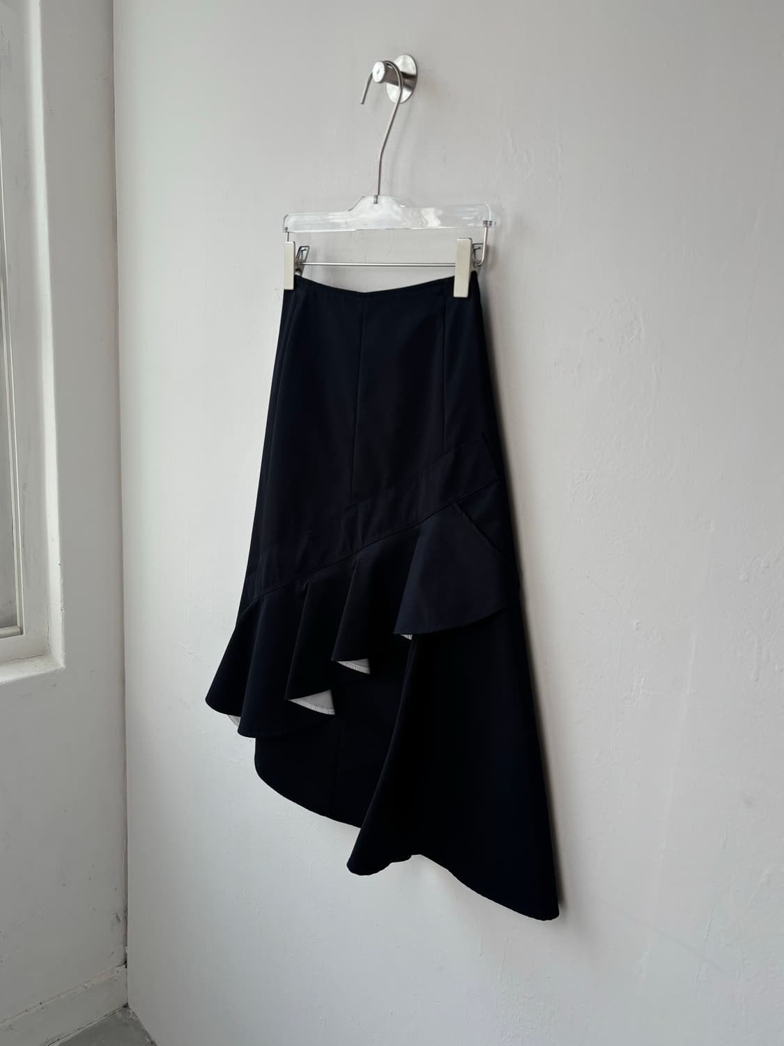 비대칭 드레이프 스커트 상품이미지7