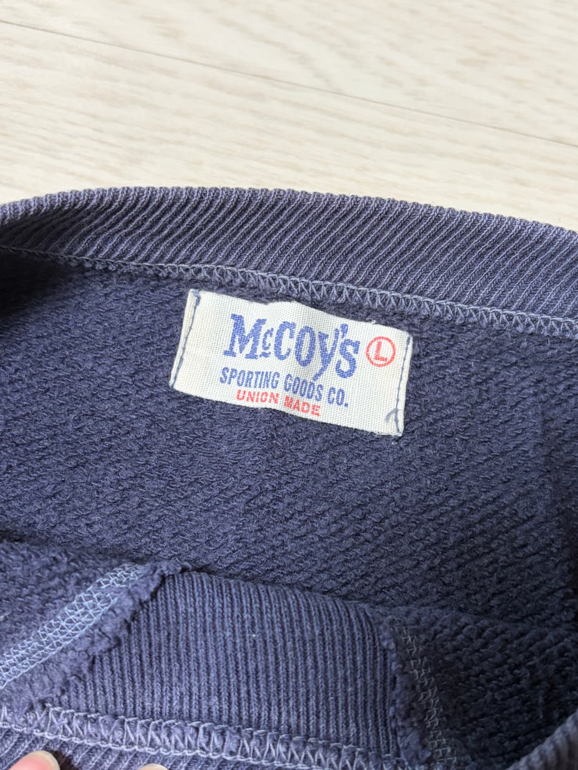 리얼맥코이 토이즈맥코이 맨투맨 상품이미지2