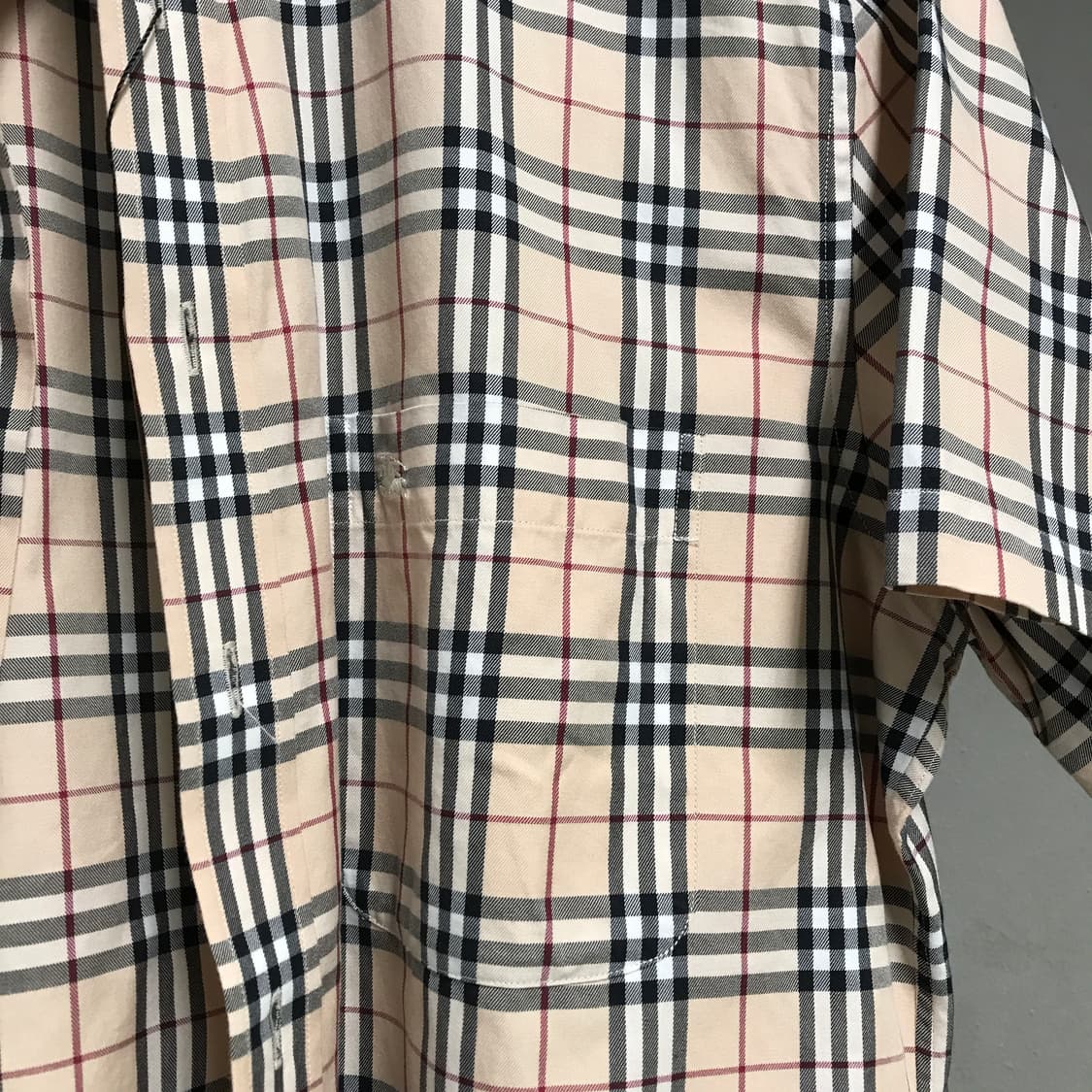 버버리 반팔 셔츠 M 상품이미지4