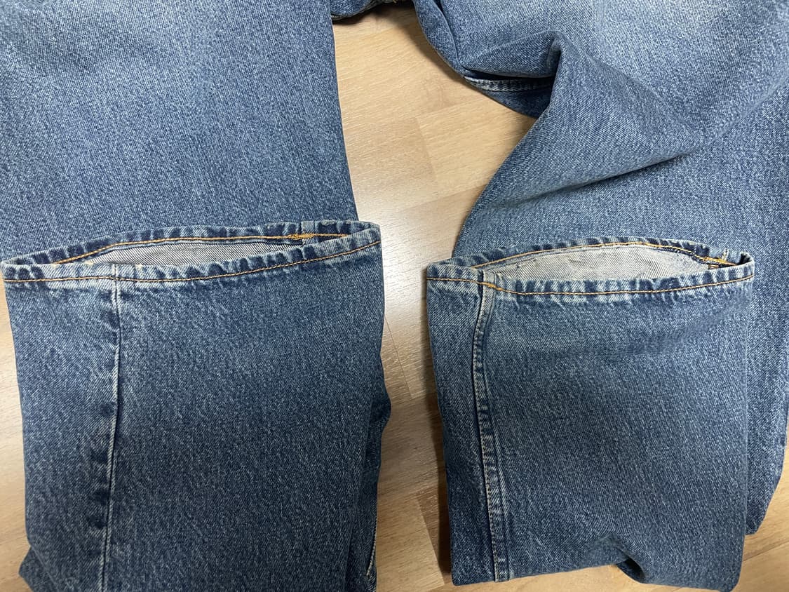 선플라워 루즈 미드 블루 데님팬츠 33/32 상품이미지4