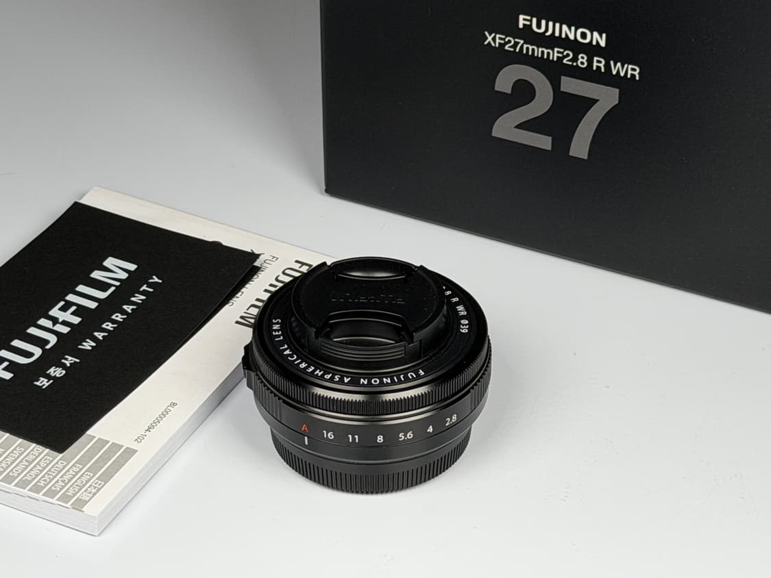 후지필름 XF 27mm F2.8 R WR 렌즈 상품이미지1