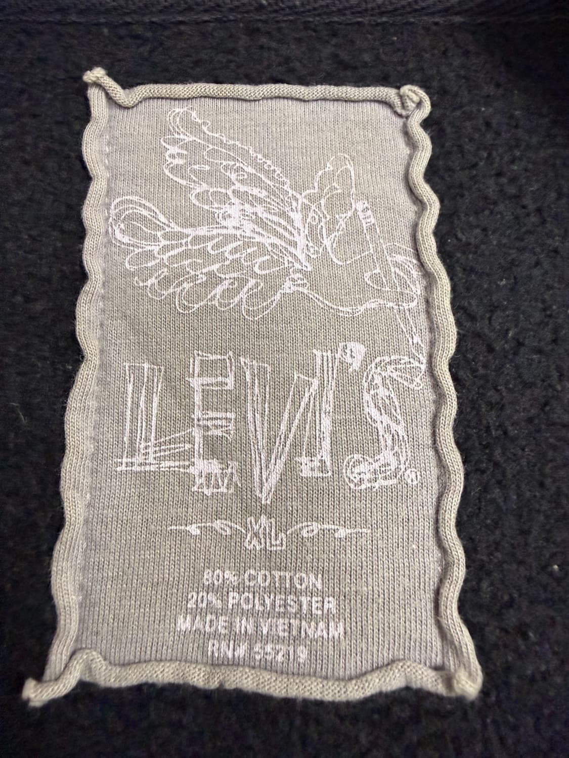 리바이스 스터드 디테일 후드집업 상품이미지3