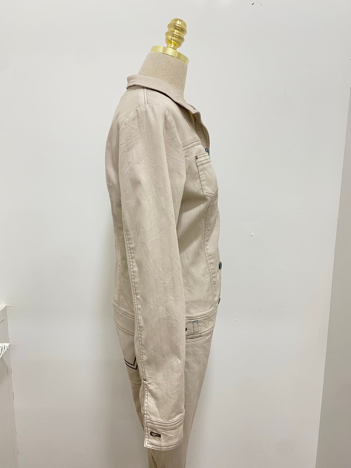Lanvin Sport 투포켓 베이지 자켓 상품이미지3