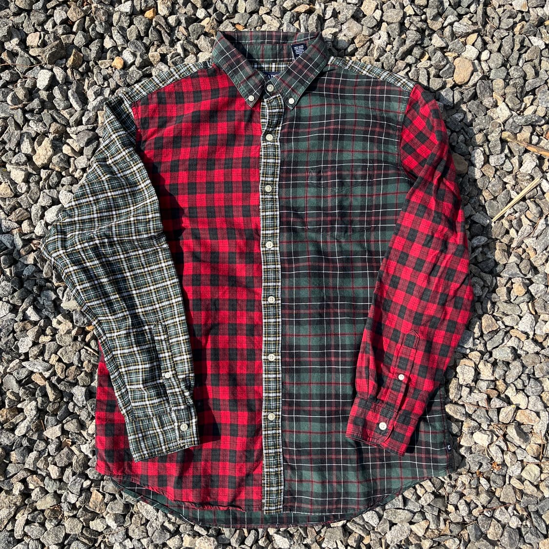 CHAPS (랄프로렌 ) 패치워크 셔츠 (실측확인) 상품이미지1