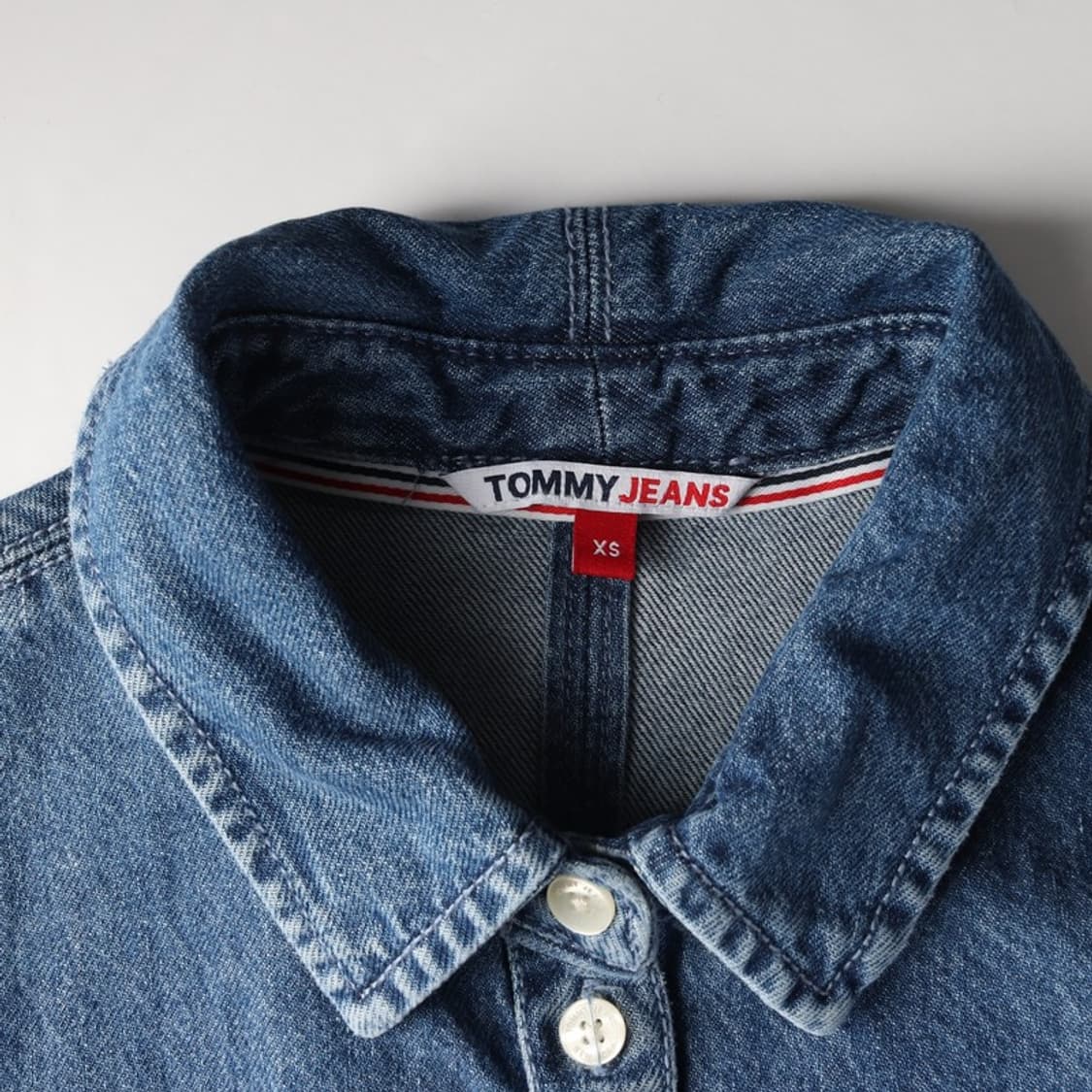 타미진스 데님 롱셔츠 원피스 XS 상품이미지6