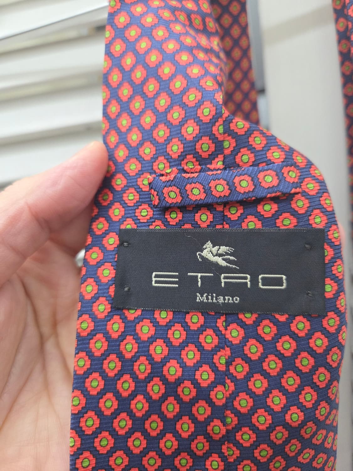 에트로 패턴 타이 상품이미지4