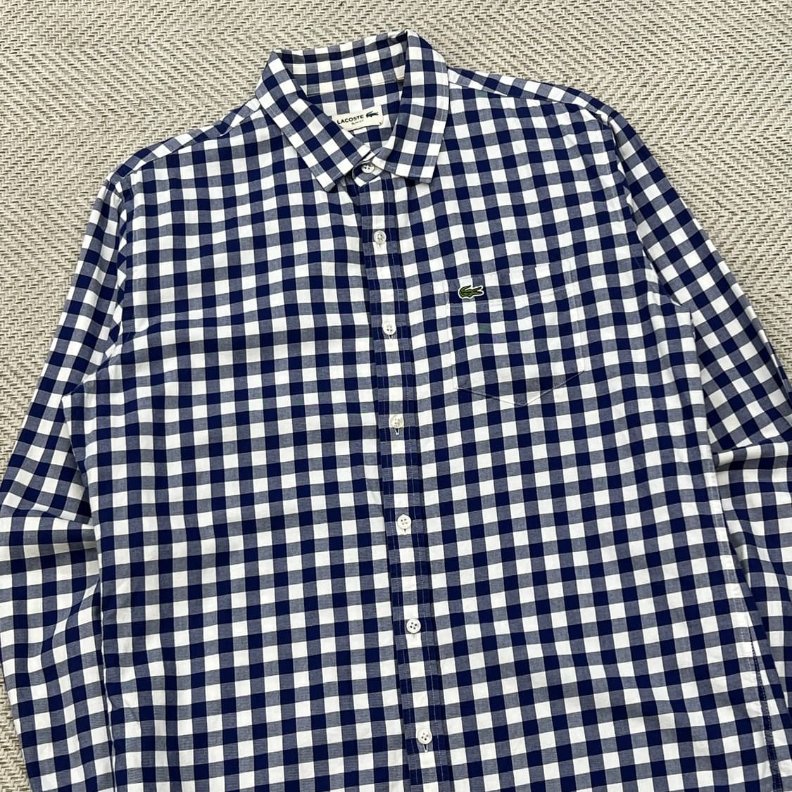 라코스테 체크 셔츠 r3524 상품이미지3