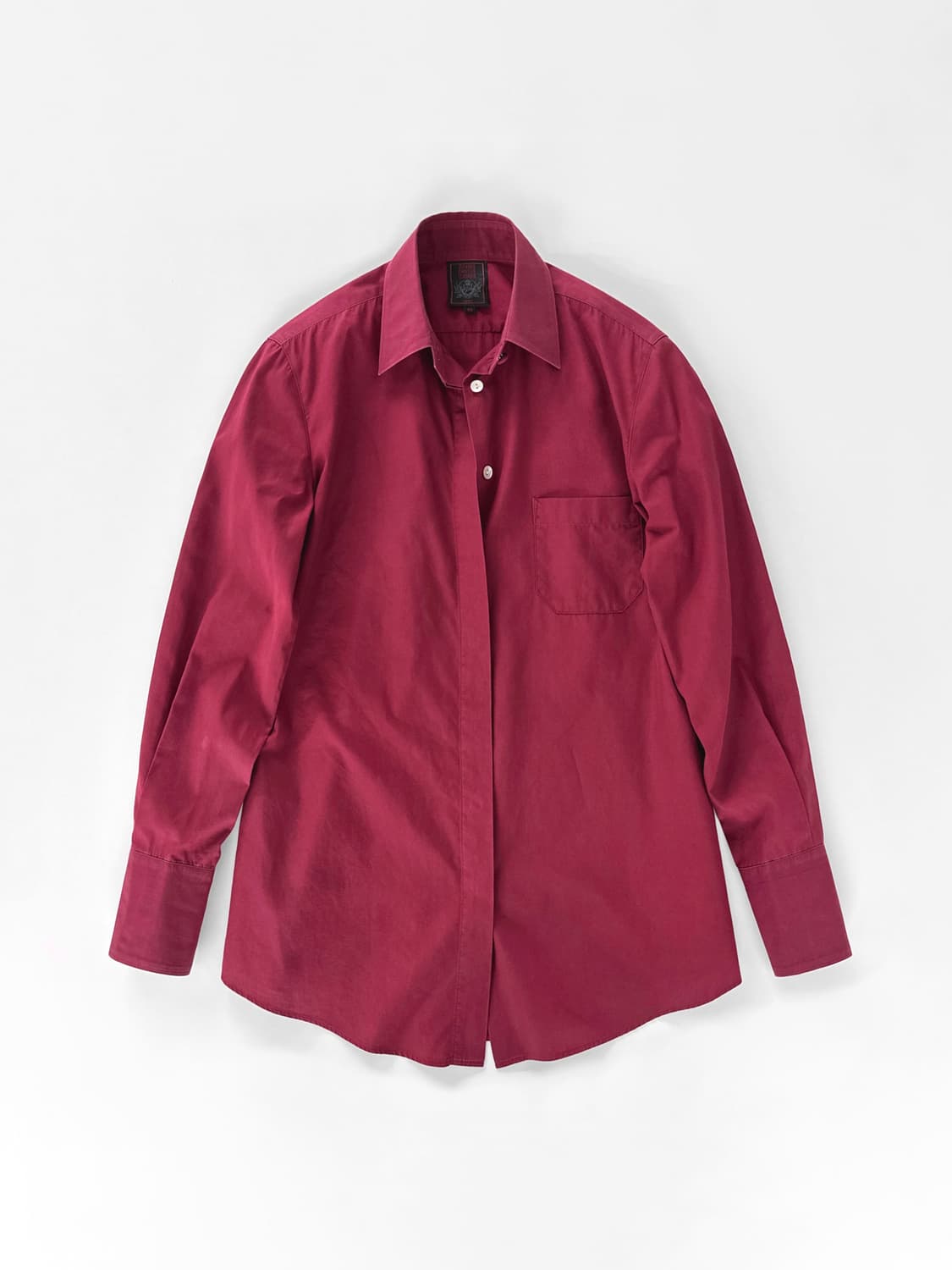 (Rare) 90s 장 폴 고르티에 클래식 버건디 셔츠 상품이미지2