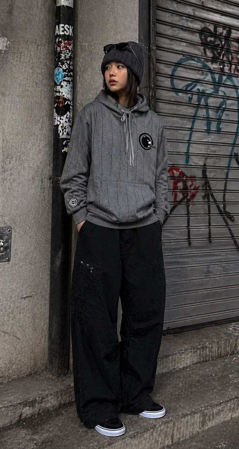 MLB 엠엘비 컵스 스트라이프 후드 상품이미지1