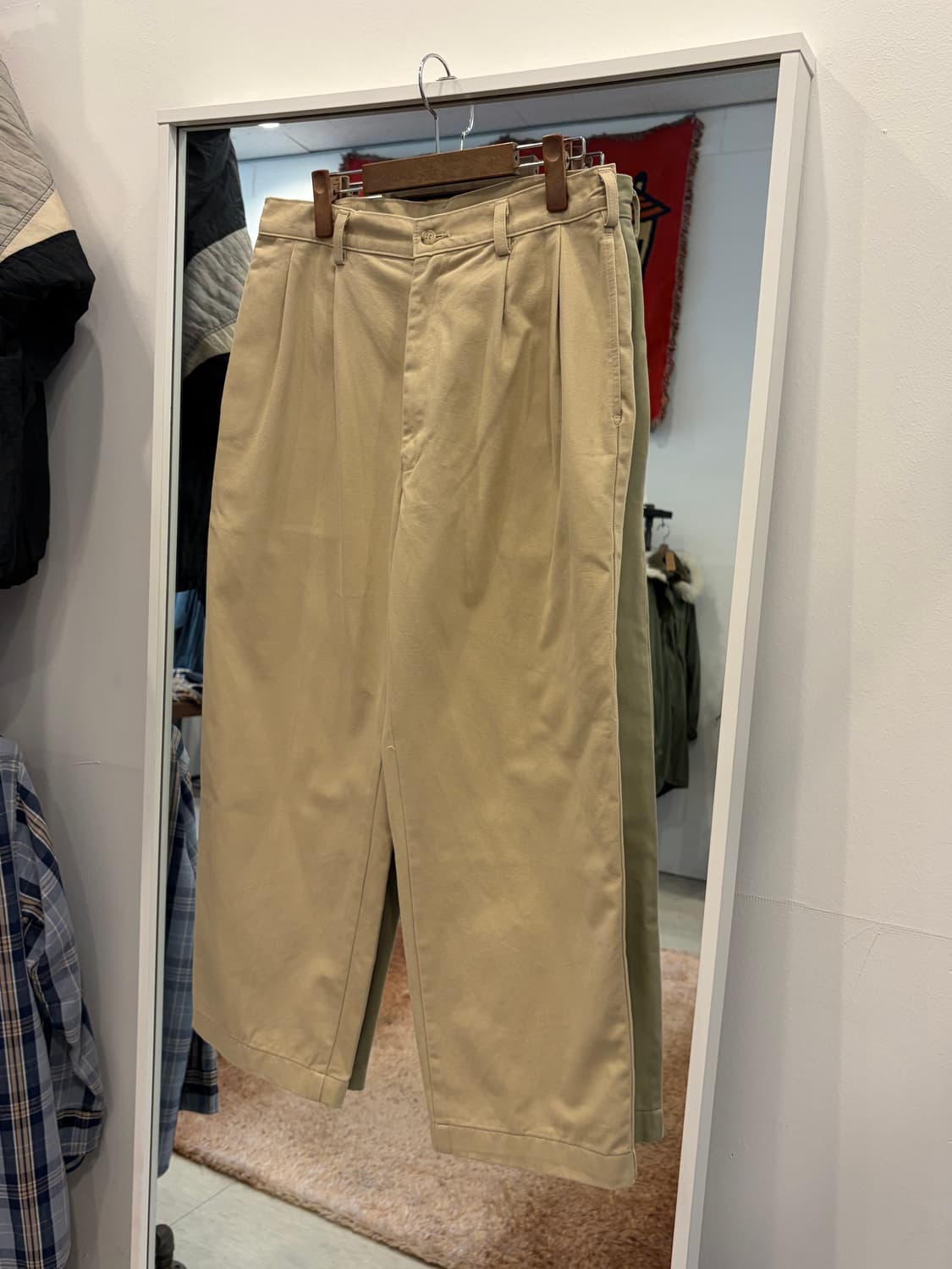 Big John 빅존 투턱 치노 팬츠 (32inch) (Japan) 상품이미지1