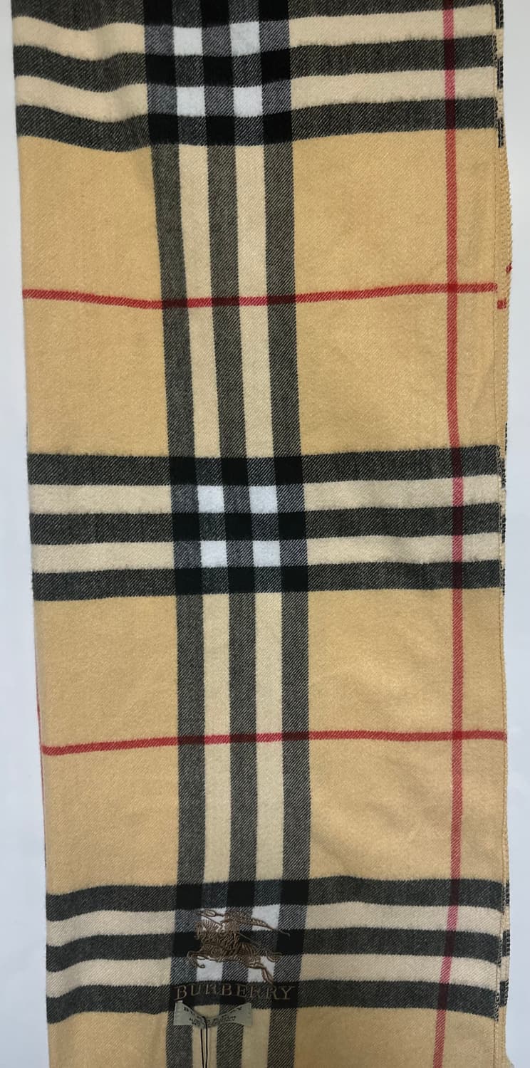 버버리 캐시미어  숄&머플러 클래식 체크 남여공용 상품이미지5