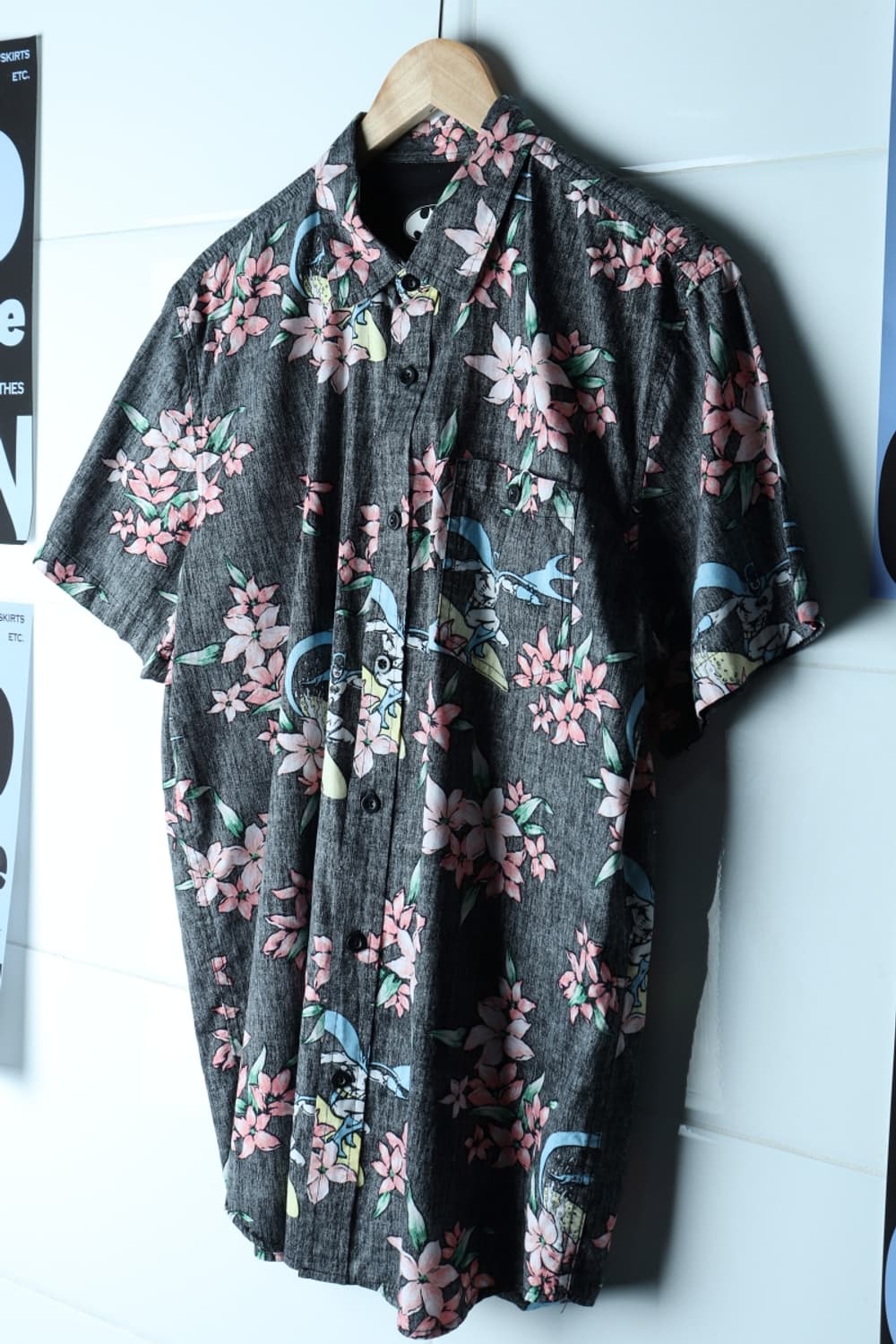 (L-XL) 브랜드빈티지 반팔셔츠 남방 USA 하와이안 패턴-H33088 상품이미지1