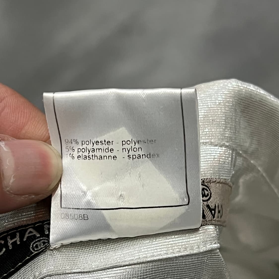  샤넬 실버 샤인 자켓 +명품감정서 y15449 상품이미지7