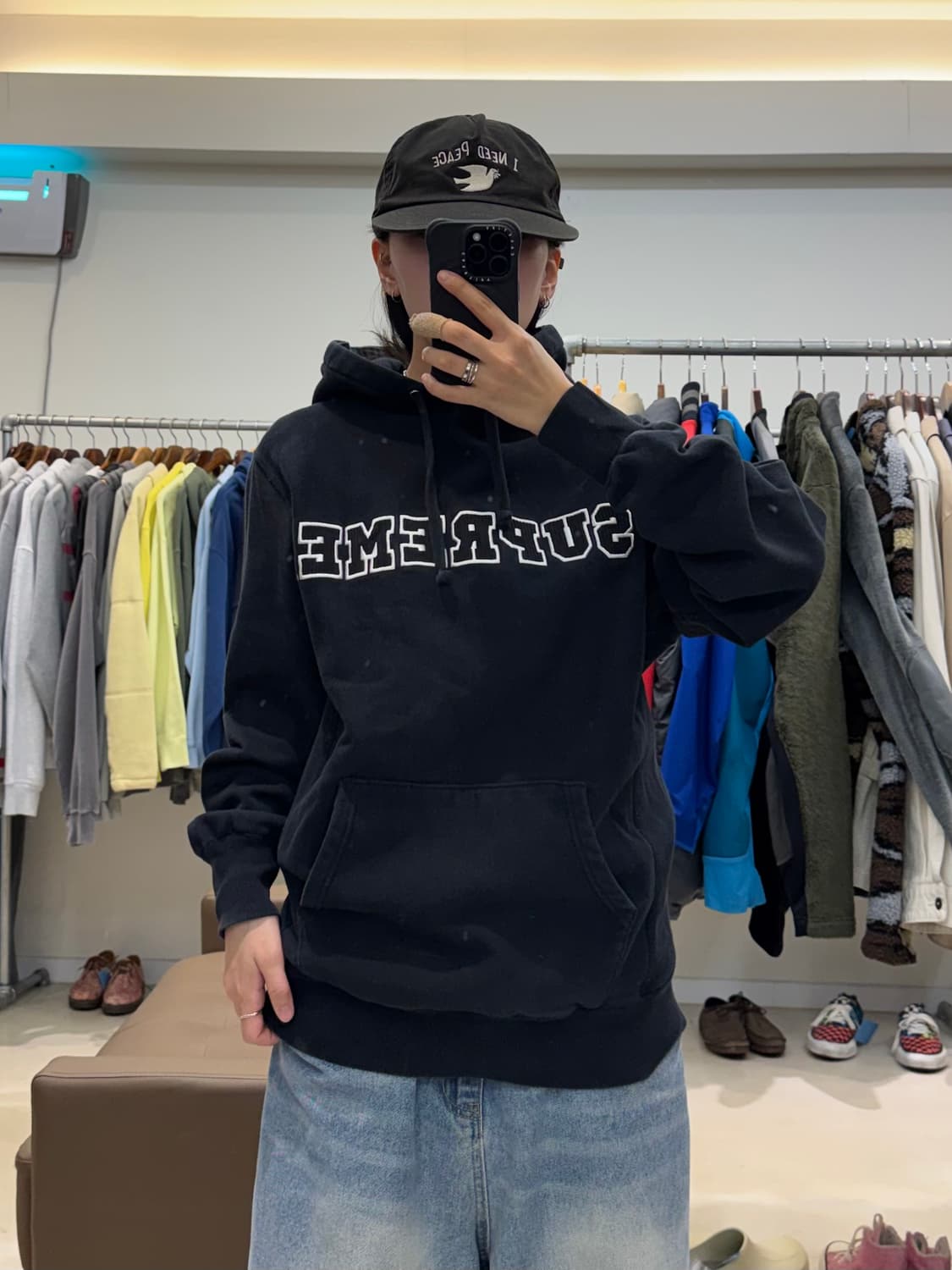 18ss 슈프림 스펠아웃 후드 상품이미지5