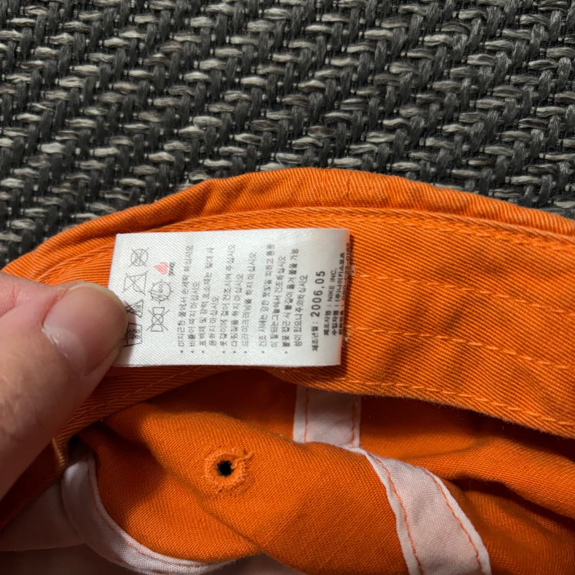 나이키 헤리티지86 오렌지 모자 (OS) 상품이미지5