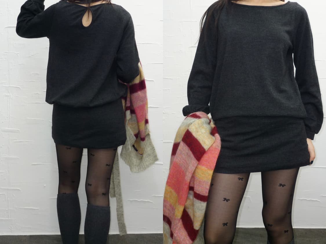 charcoal long sleeveless 상품이미지2