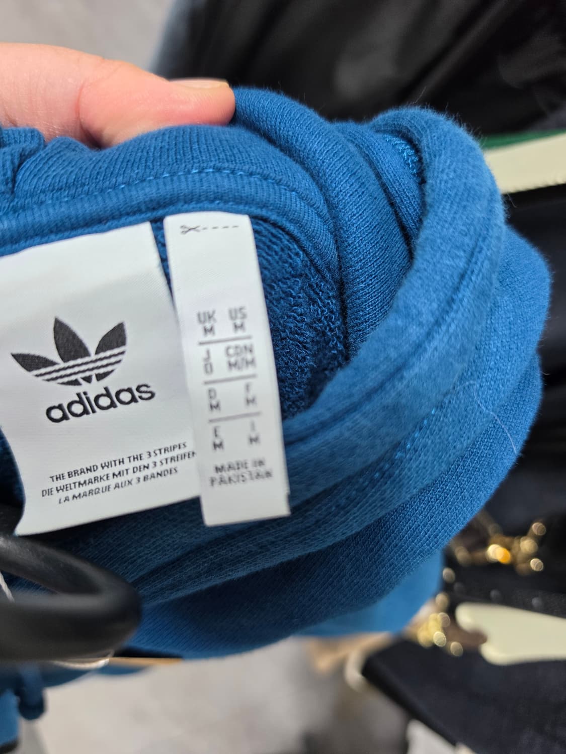 아디다스 빅로고 후드티 상품이미지3