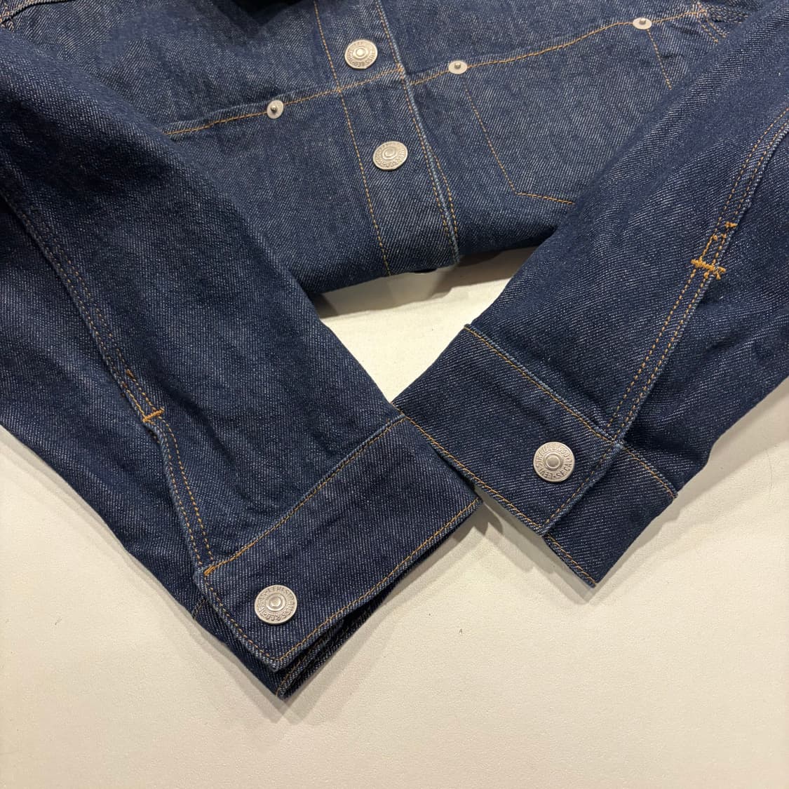 [S] 리바이스 LEJ 리이슈 데님 크롭 자켓 청자켓 C288 상품이미지6