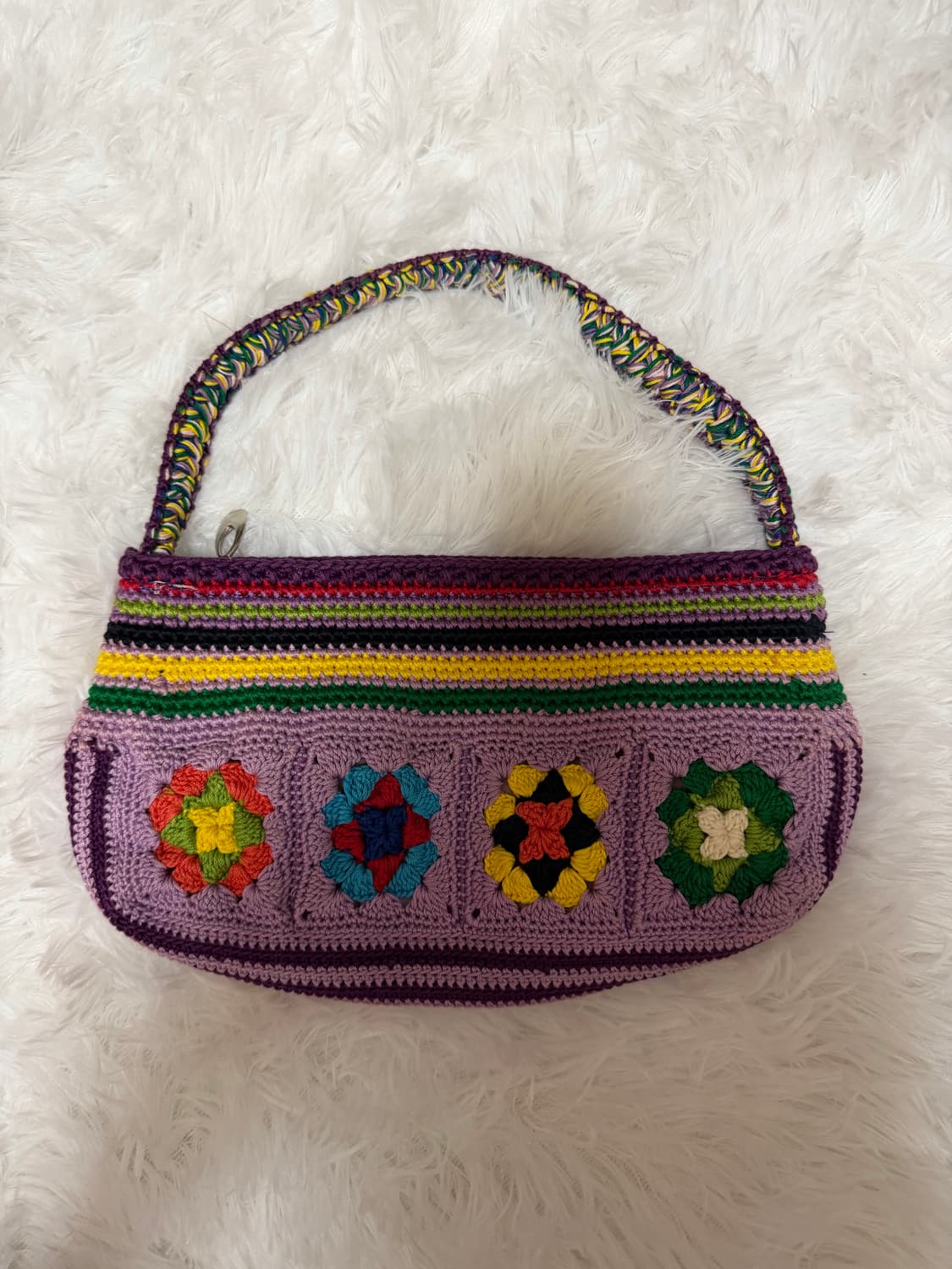 핸드메이드 뜨개 토트백 상품이미지1