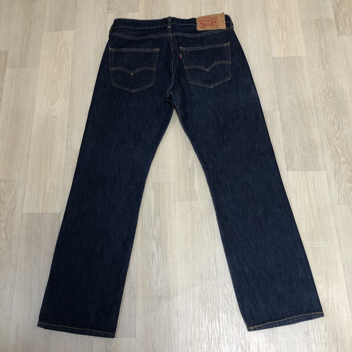 (31) 리바이스 Levi's 501 스트레이트핏 중청 원워시드 데님 상품이미지9