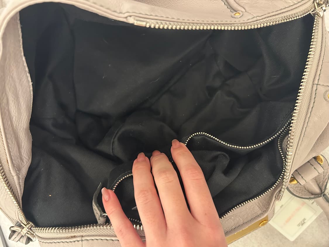 끌로에 패딩턴백 그레이 가죽 상품이미지9