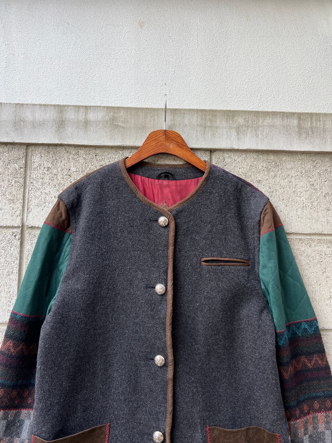 VINTAGE MANA NANETTI BOILED WOOL 보일드울자켓 상품이미지3